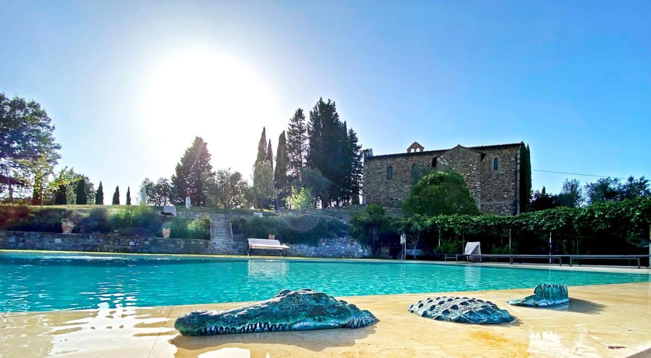 Villa Rignana Chianti Estate, Pool, Tennis,Cook Греве-ін-К'янті Екстер'єр фото