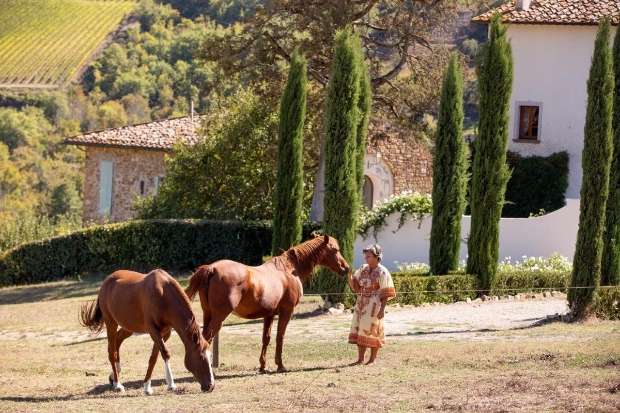 Villa Rignana Chianti Estate, Pool, Tennis,Cook Греве-ін-К'янті Екстер'єр фото