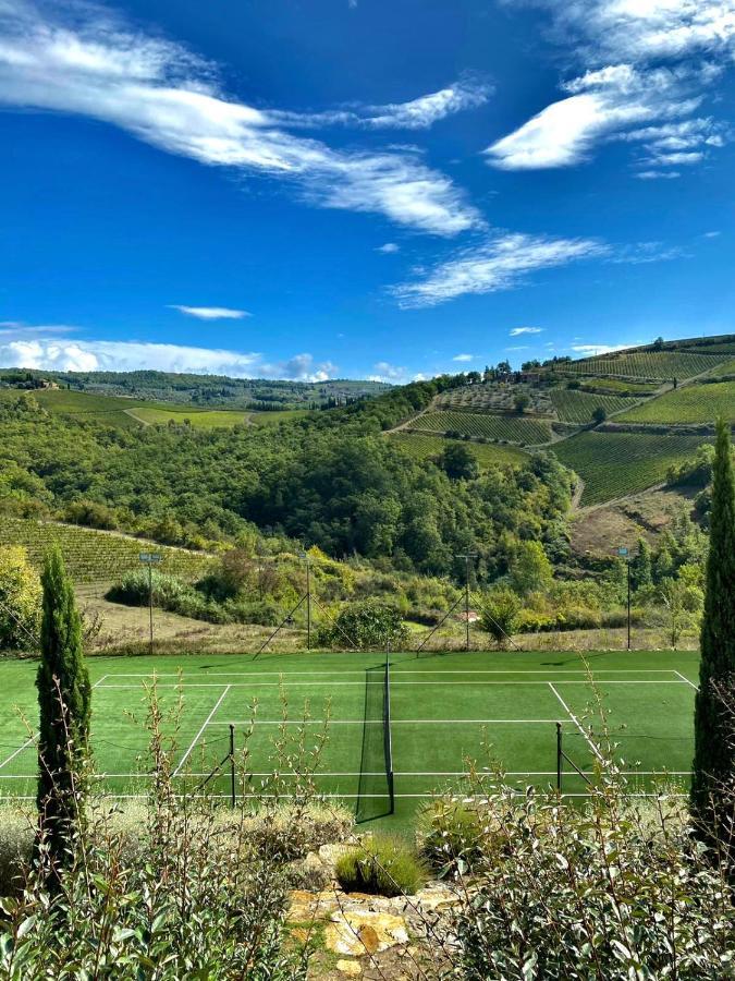 Villa Rignana Chianti Estate, Pool, Tennis,Cook Греве-ін-К'янті Екстер'єр фото