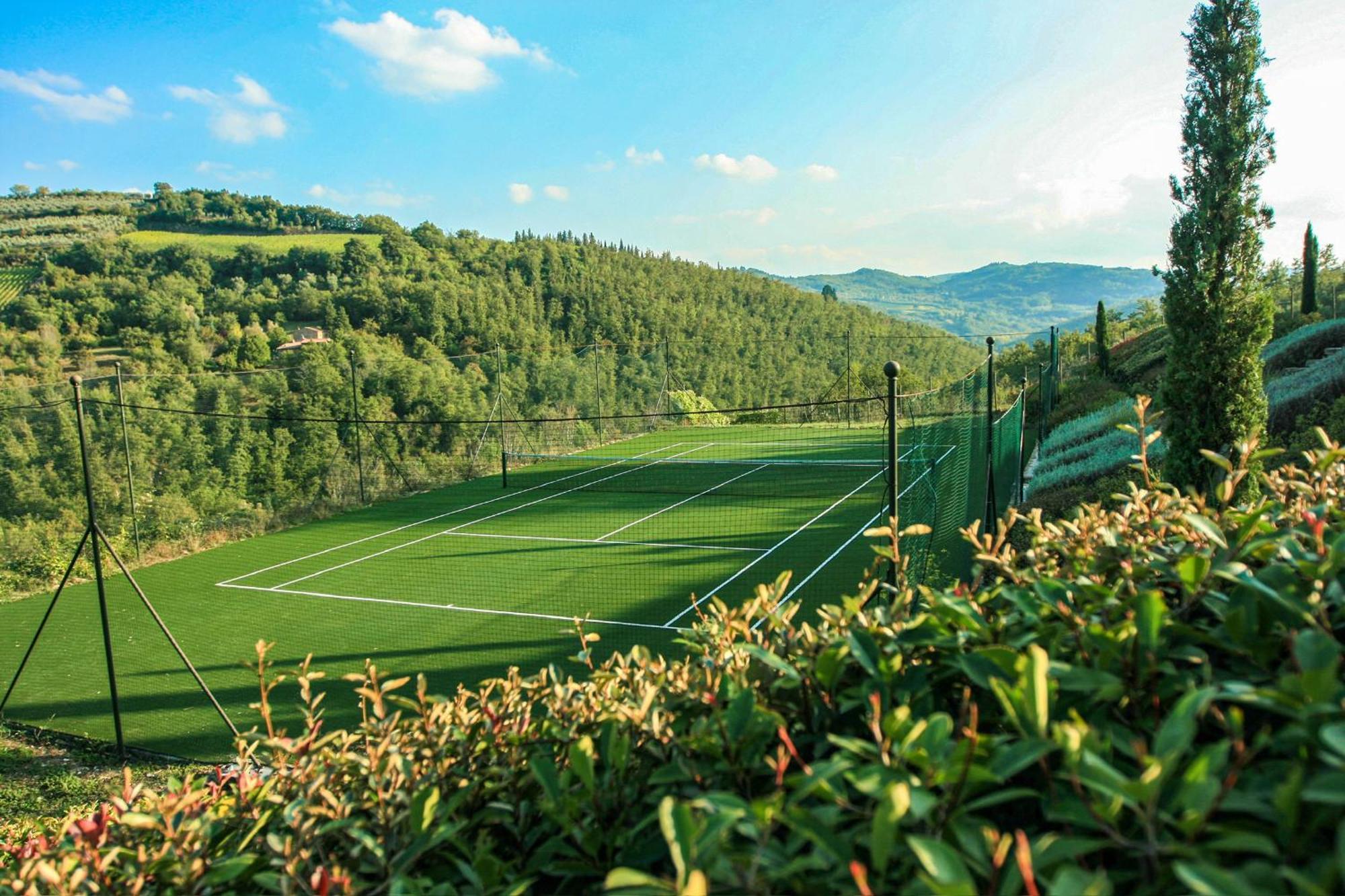 Villa Rignana Chianti Estate, Pool, Tennis,Cook Греве-ін-К'янті Екстер'єр фото